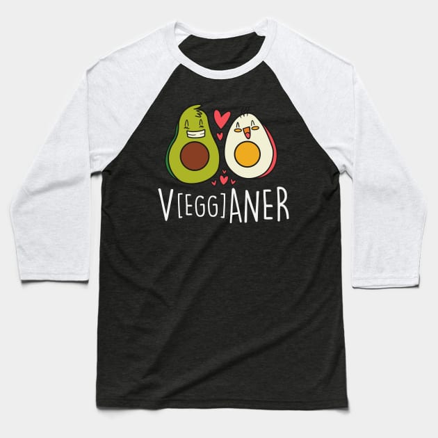 Vegganer Vegans Baseball T-Shirt by nmcreations